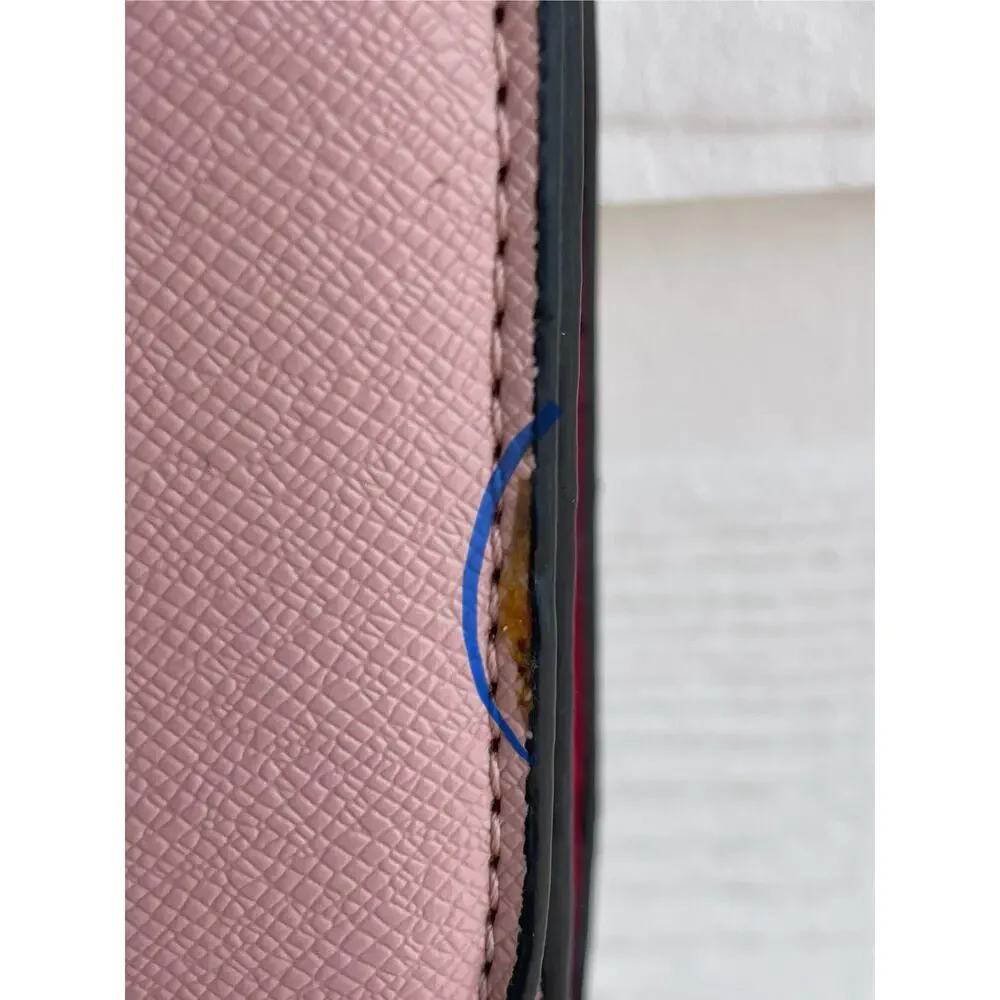 London Fog pink and red crossbody wallet  Mother's Day Valentines